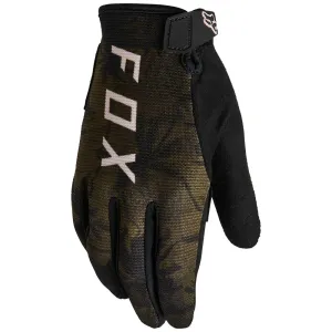 Fox Womens Ranger Gloves Gel - Olive Green