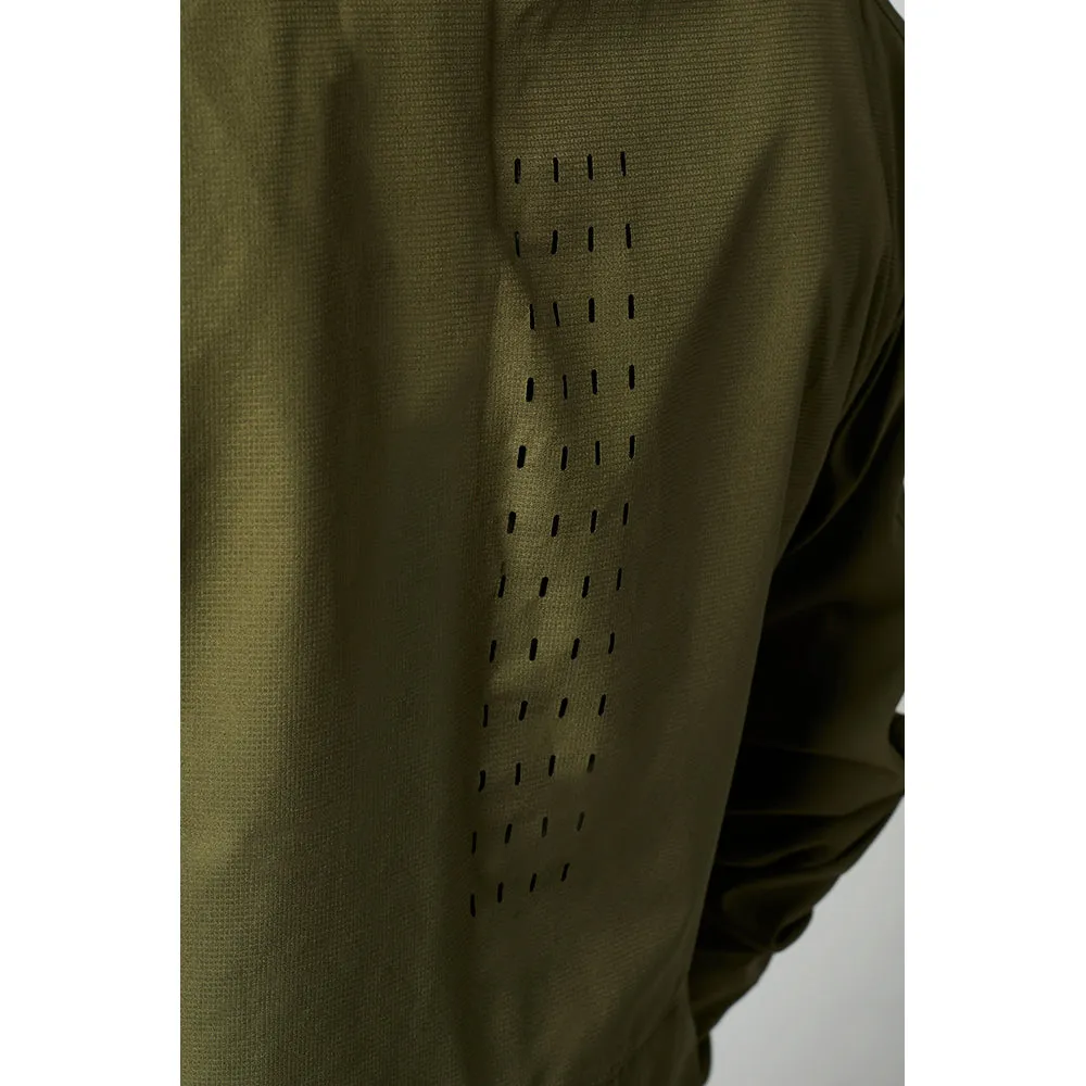 Fox Womens Ranger Wind Jacket - Olive Green