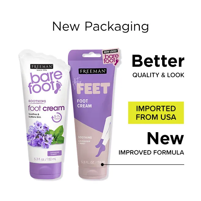 Freeman Flirty Feet Soothing Foot Cream Lavender & Mint 156ml