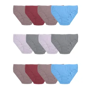 Fruit of the Loom Women's Beyondsoft Bikini Underwear, 12-Pack