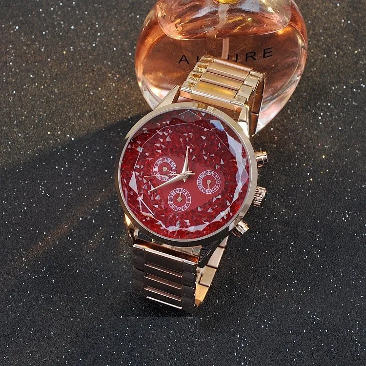 Full Of Stars Large Dial Women's Watch