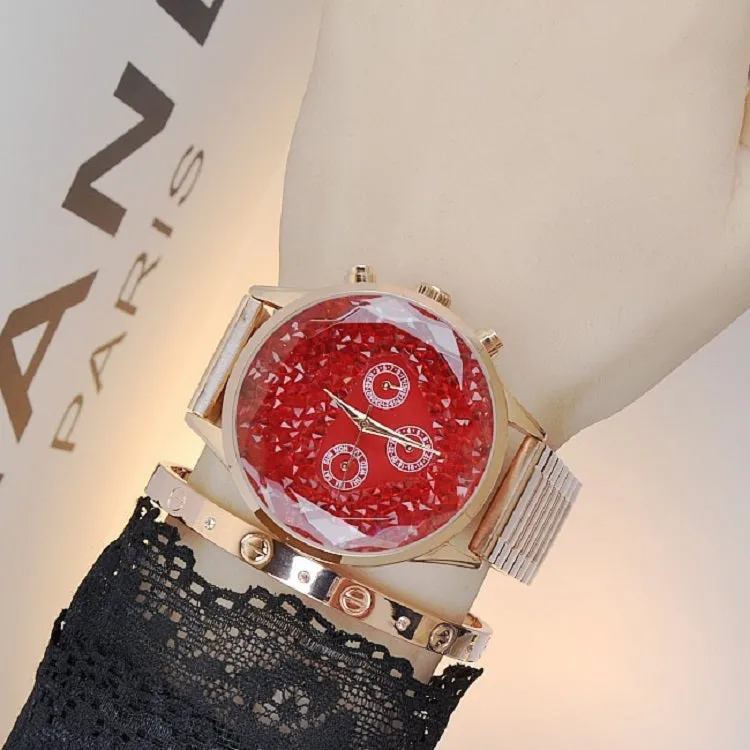 Full Of Stars Large Dial Women's Watch
