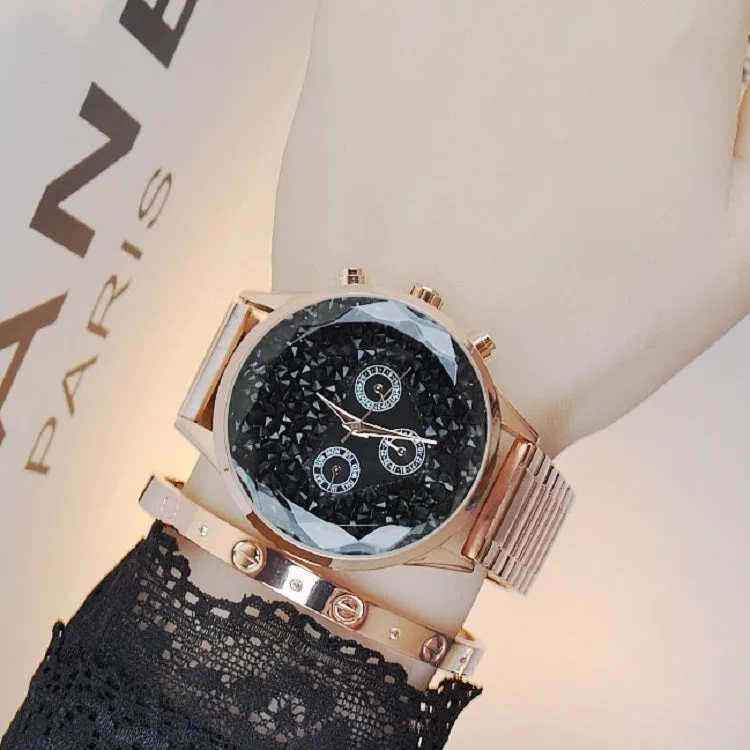 Full Of Stars Large Dial Women's Watch