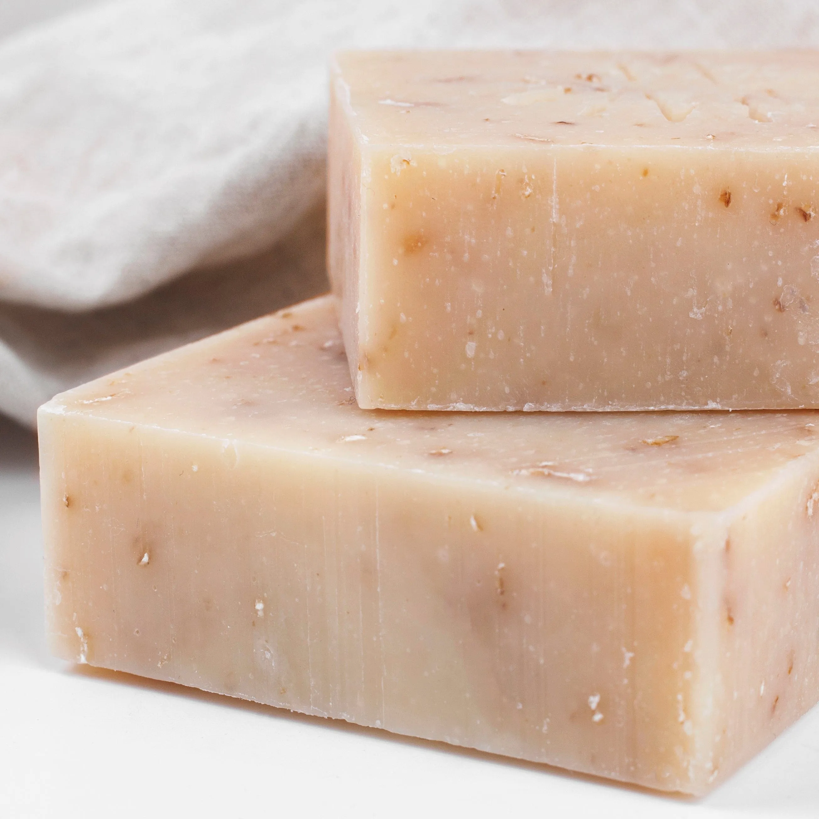 Gentle Cold Process Vegan Soap | Oatmeal & Soya Milk