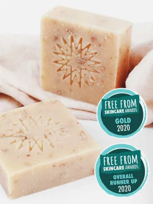 Gentle Cold Process Vegan Soap | Oatmeal & Soya Milk