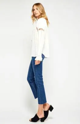 Gentle Fawn Women's Carolyn Top | Vanilla White