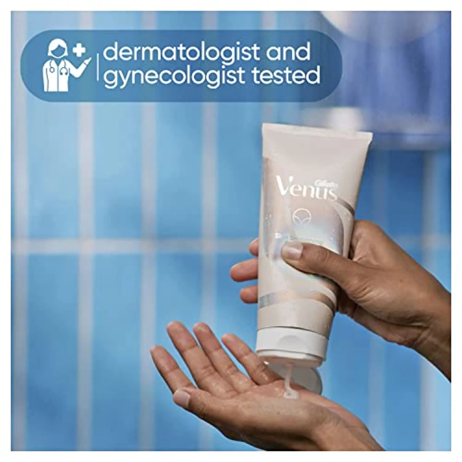 Gillette Venus Intimate Grooming Skin-Smoothing Exfoliant Preshave for Bikini, Pubic Hair and Skin, 6 Oz