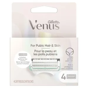 Gillette Venus Intimate Grooming Womens Electric Razor, Bikini Trimmer for Pubic Hair and Skin, Includes 1 Womens Razor, 1 Comb, 1 AA Battery