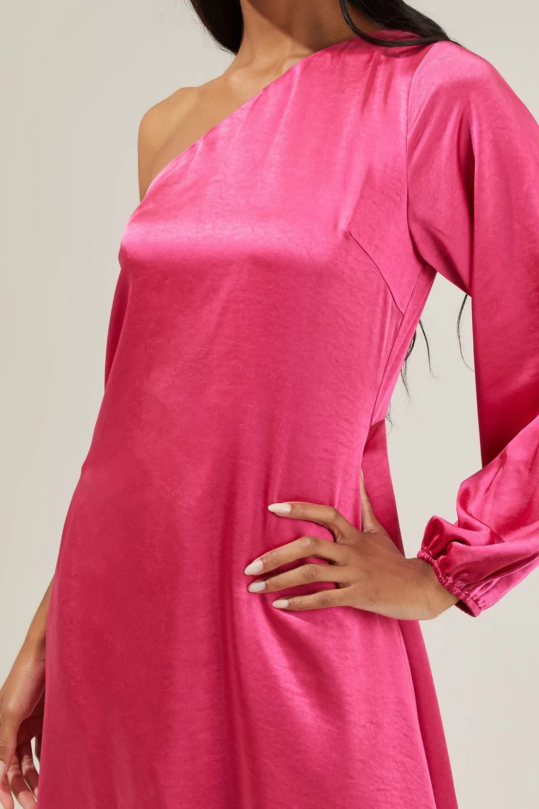 Gina One Shoulder Maxi Dress