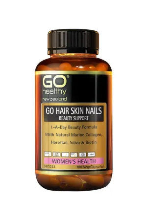 GO HEALTHY Hair Skin Nails Beauty Support 100vcap