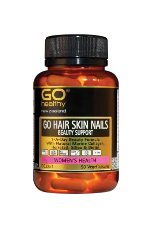 GO HEALTHY Hair Skin Nails Beauty Support 50vcap