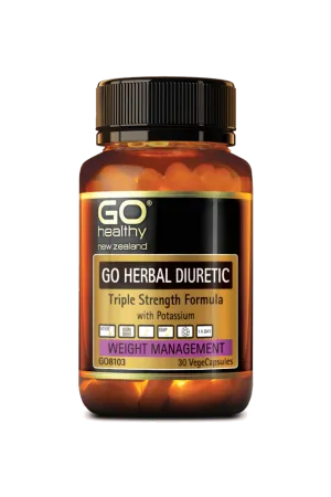 GO Healthy Herbal Diuretic 30 Vege Capsules
