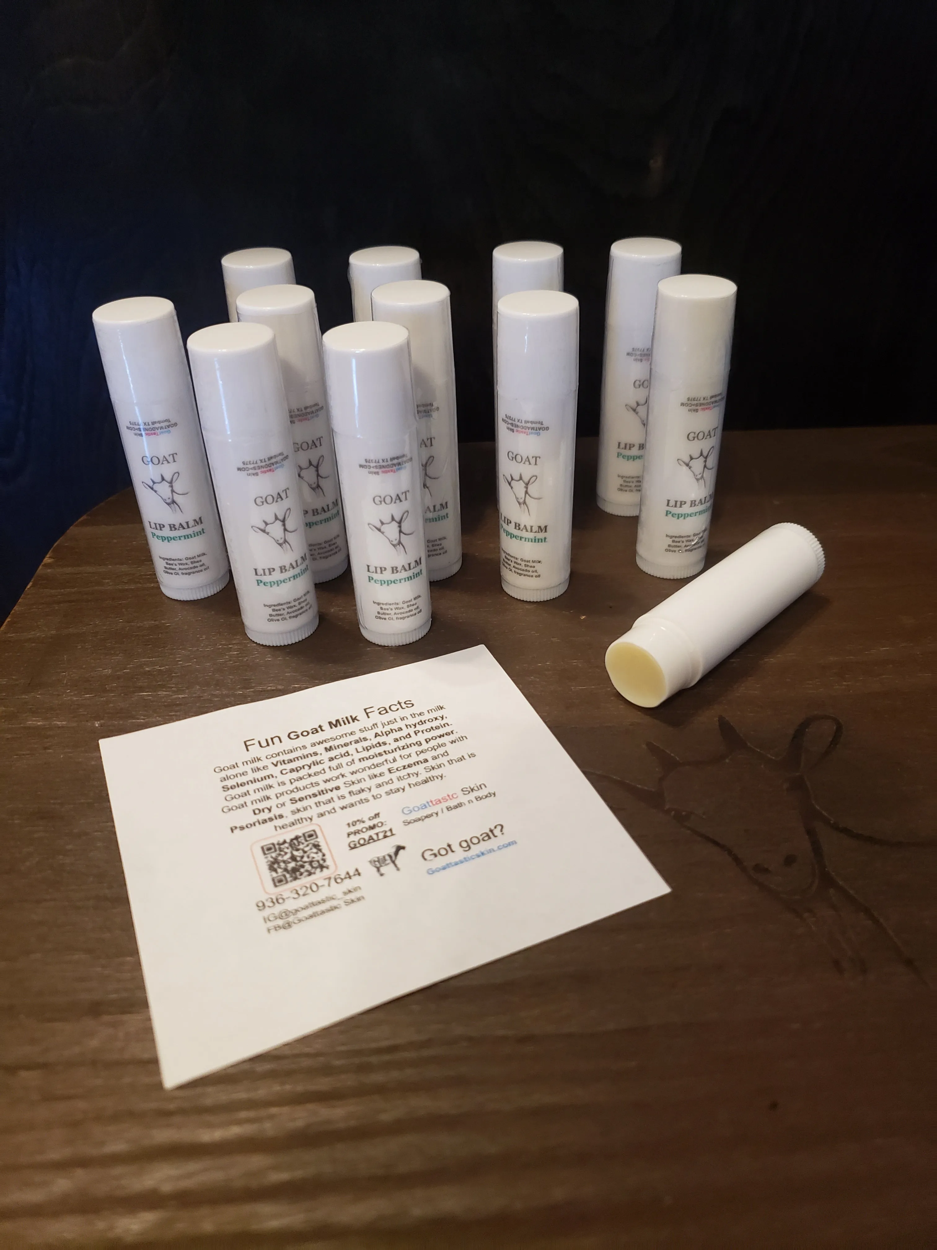 Goat Milk Lip Balm – Hydrate, Nourish & Protect
