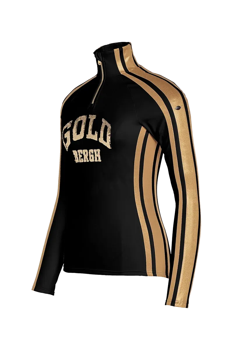 Goblet Colorblock Raglan Sequin Ski Pully