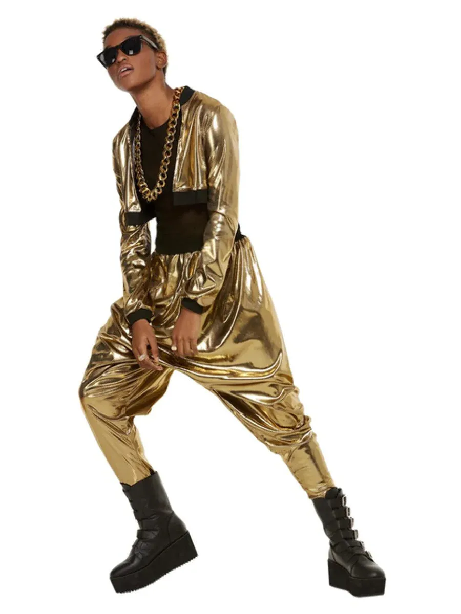 Gold 80s Disco Women's Costume