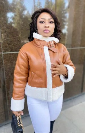 Grace Vegan Leather Moto Jacket Women