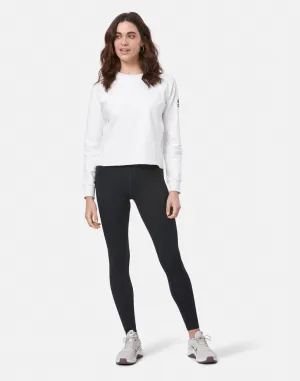 Gym Coffee Chill Crew (Womens) - Ultra White