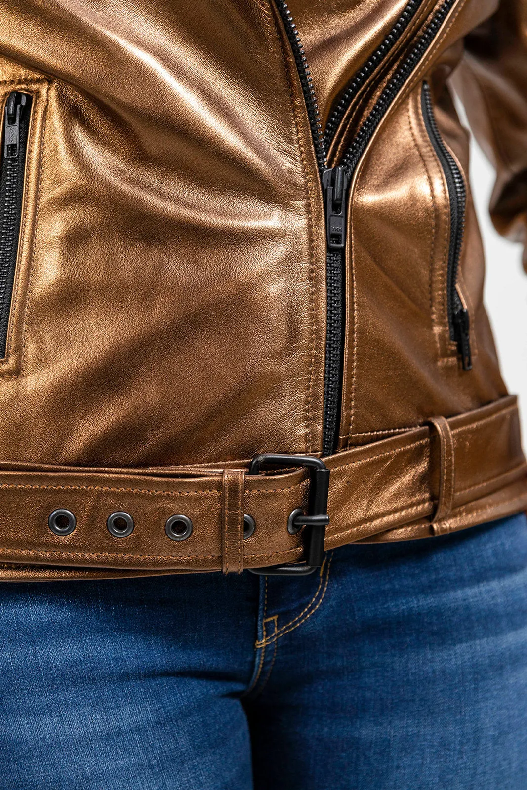 Hazel - Women's Fashion Leather Jacket