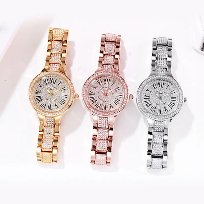 High-end Full Diamond Women's Watch