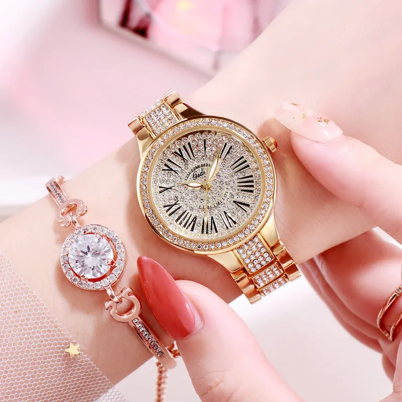 High-end Full Diamond Women's Watch