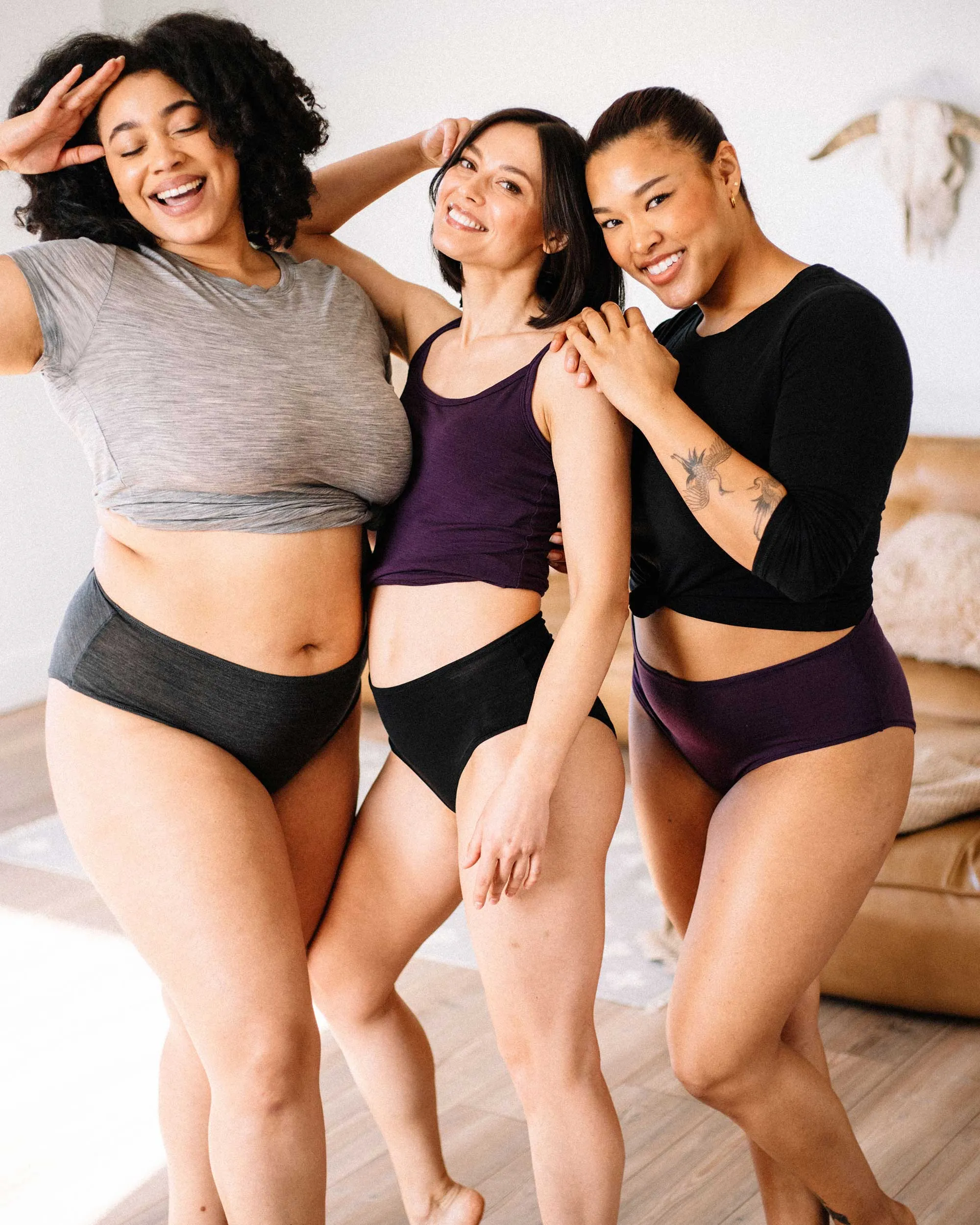 High Waisted Bikini 3 Pack