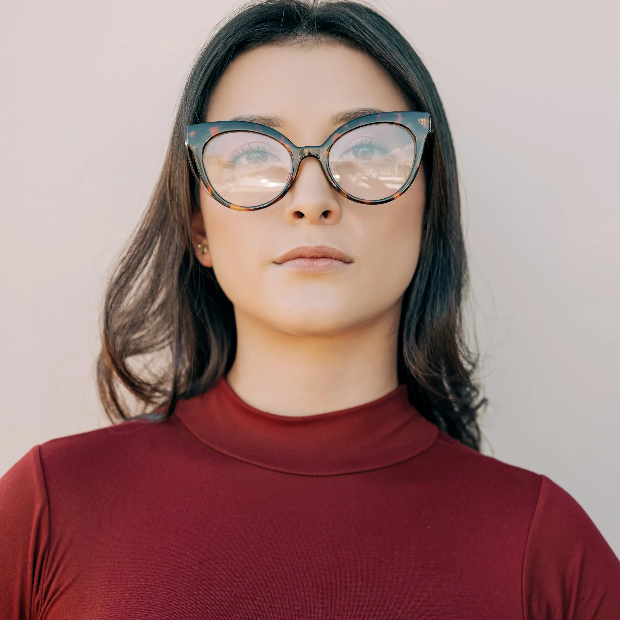 Horn Rim Cateye Reading Glasses for Women | R-694