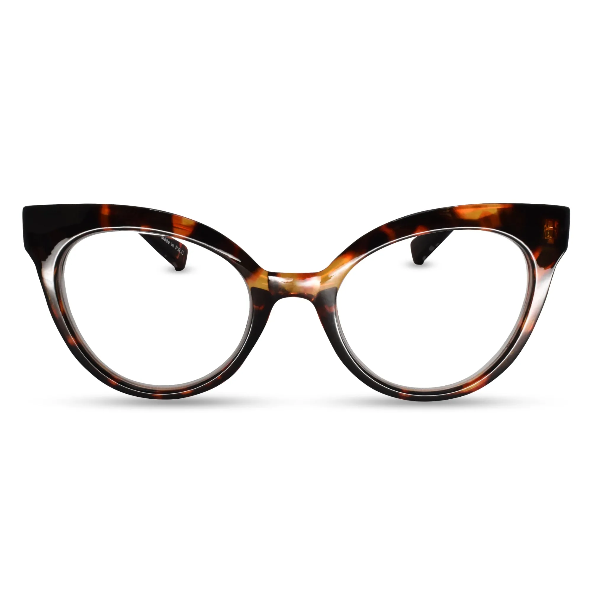 Horn Rim Cateye Reading Glasses for Women | R-694