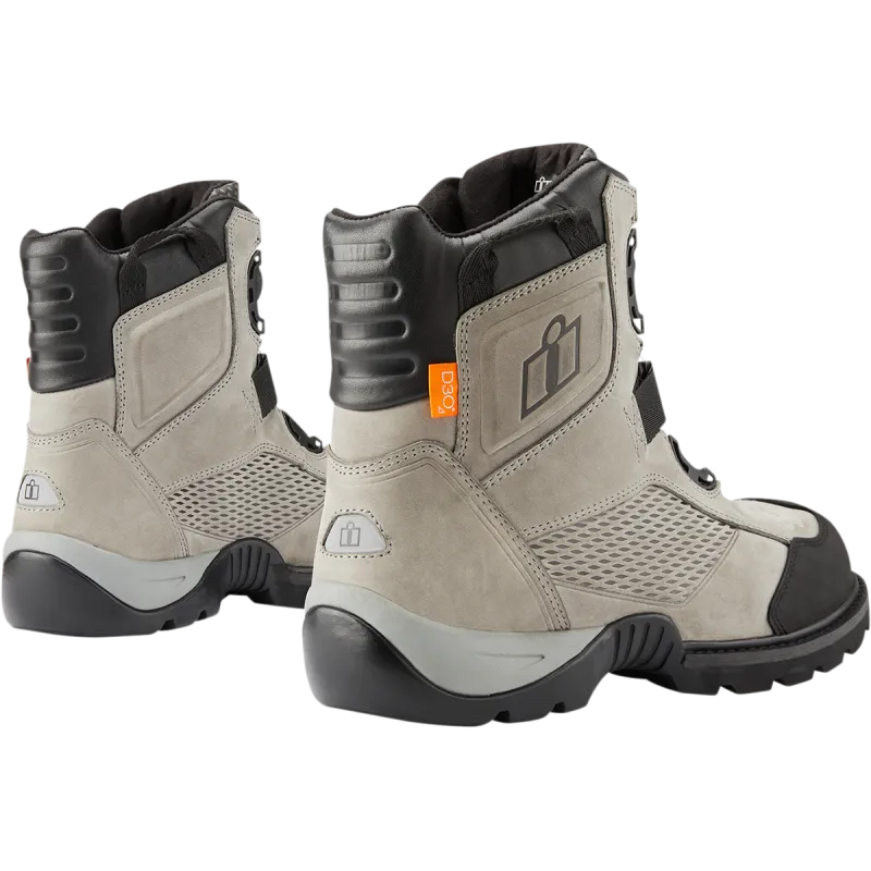 Icon Stormhawk Waterproof Mens Motorcycle Boots