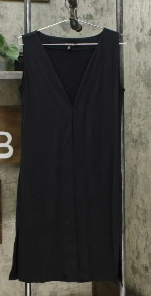 IMAN Women's Global Chic Luxury Resort Duster Vest Black XS