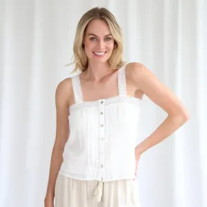 Island Cami White