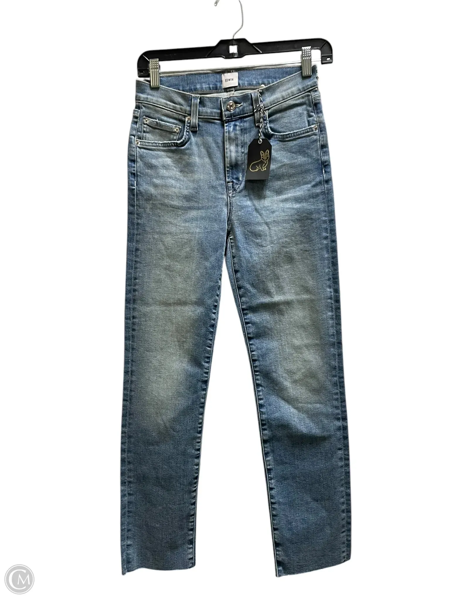 Jeans Cropped By Edwin In Blue, Size: 0