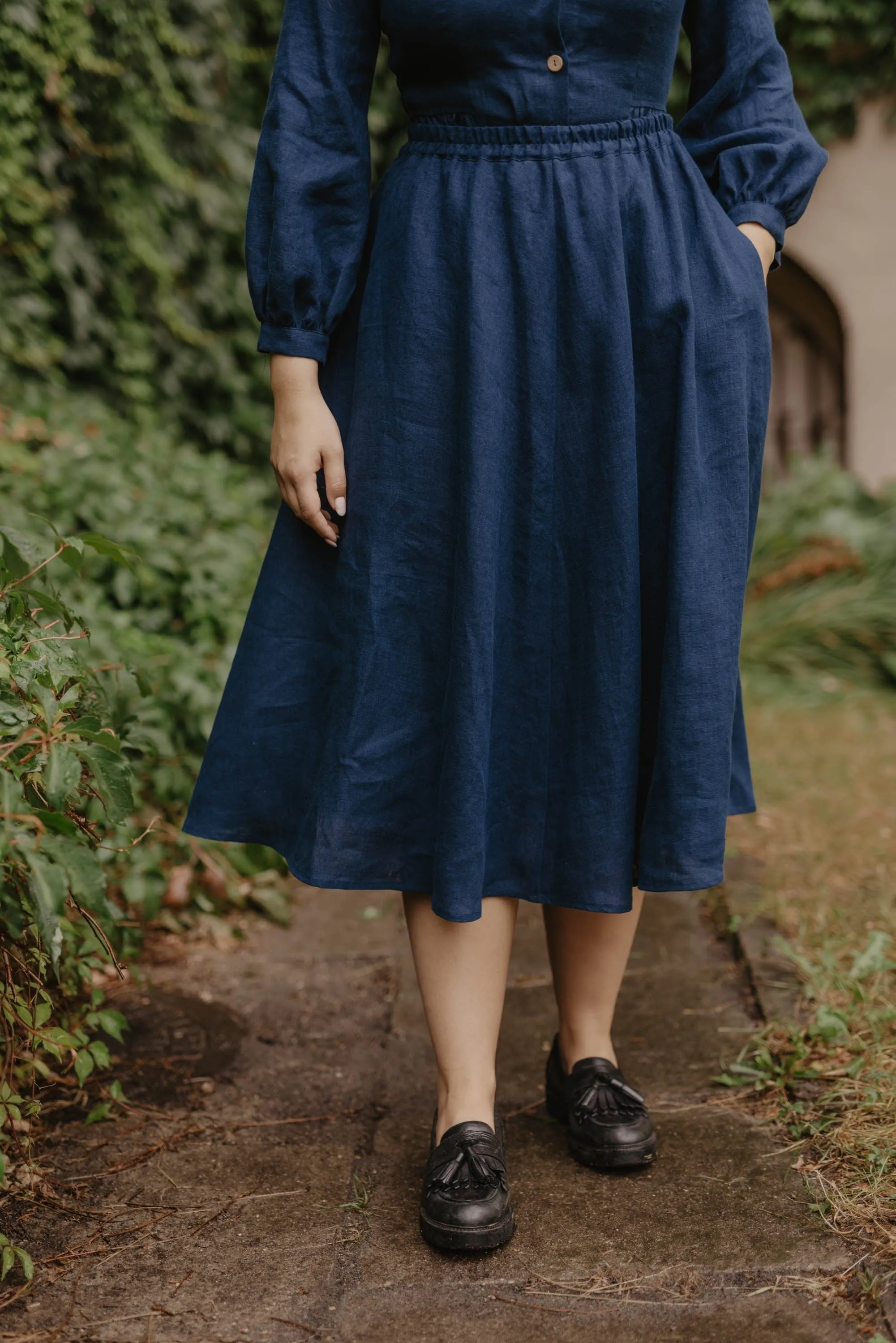 Juliette Women's Linen Skirt | Multiple Colours