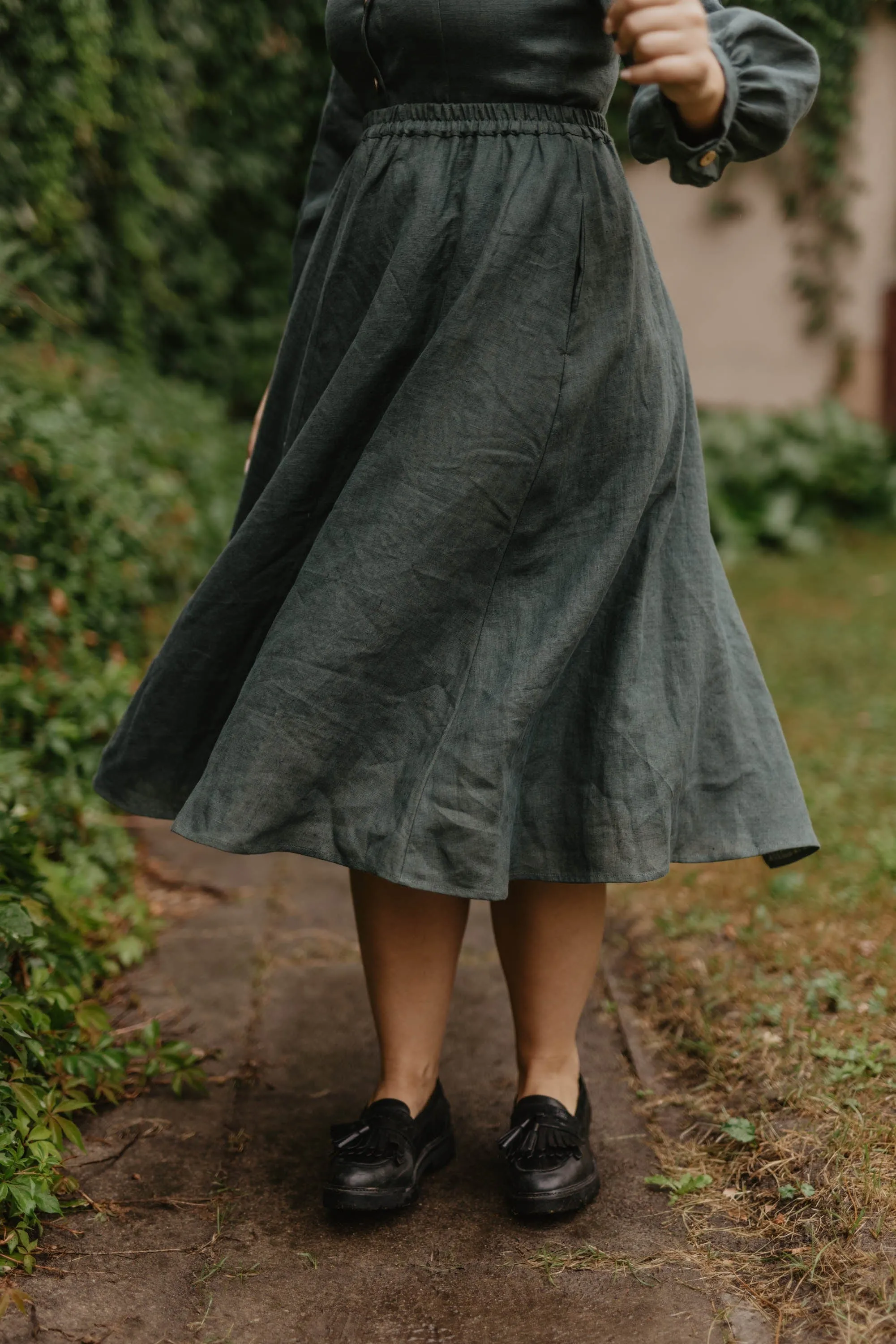 Juliette Women's Linen Skirt | Multiple Colours