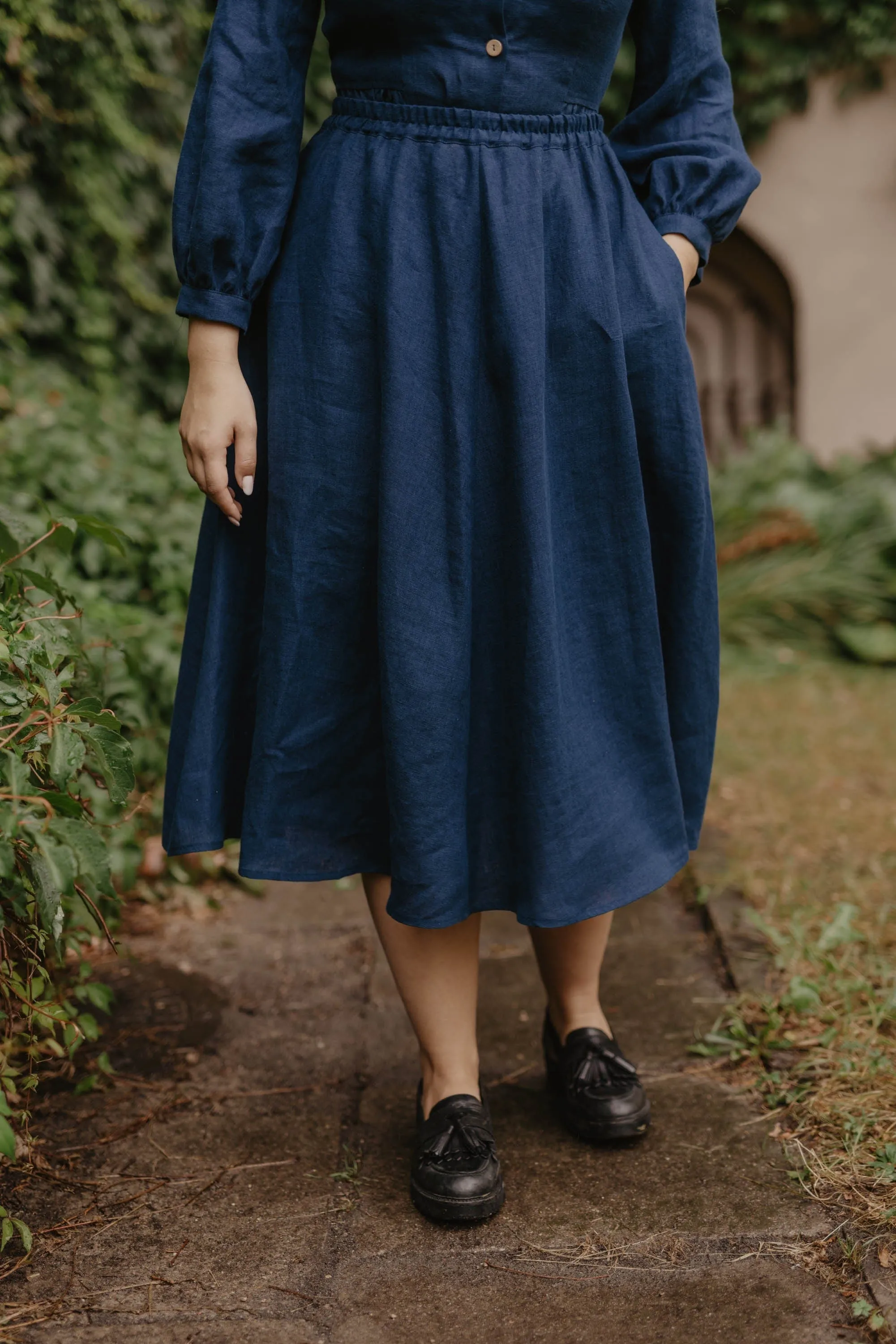 Juliette Women's Linen Skirt | Multiple Colours