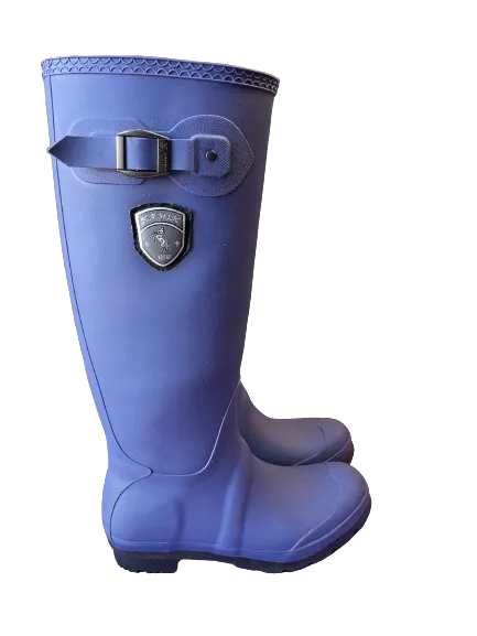 Kamik Purple Rubber Rain Boots