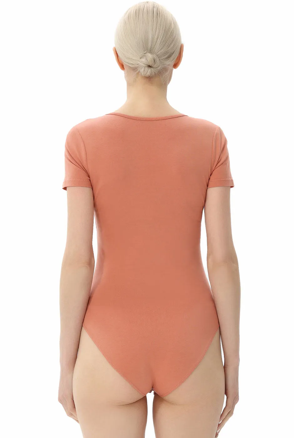 Kimi   Kai Women's Sweetheart Neck Basic Bodysuit