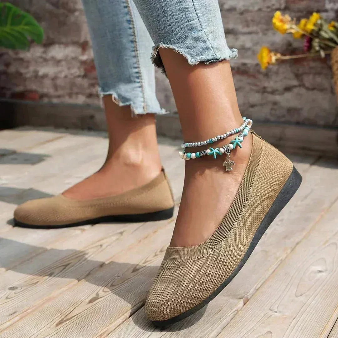 Knit Ballet Flats: Effortless Style & Comfort