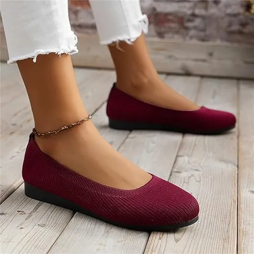 Knit Ballet Flats: Effortless Style & Comfort