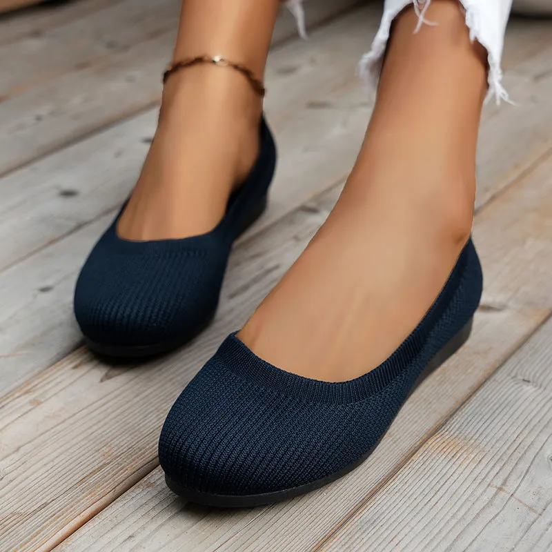 Knit Ballet Flats: Effortless Style & Comfort