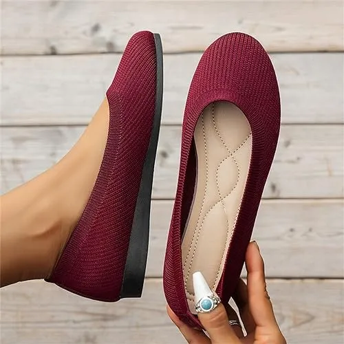 Knit Ballet Flats: Effortless Style & Comfort