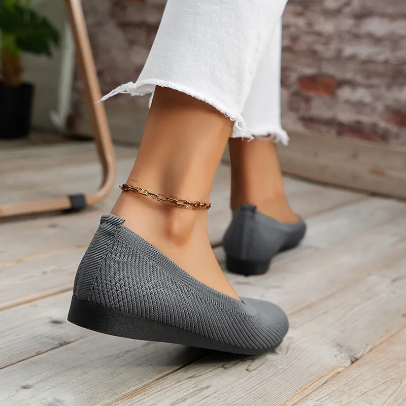 Knit Ballet Flats: Effortless Style & Comfort