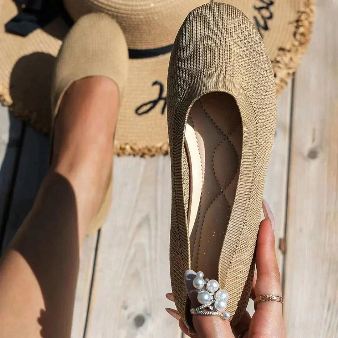 Knit Ballet Flats: Effortless Style & Comfort
