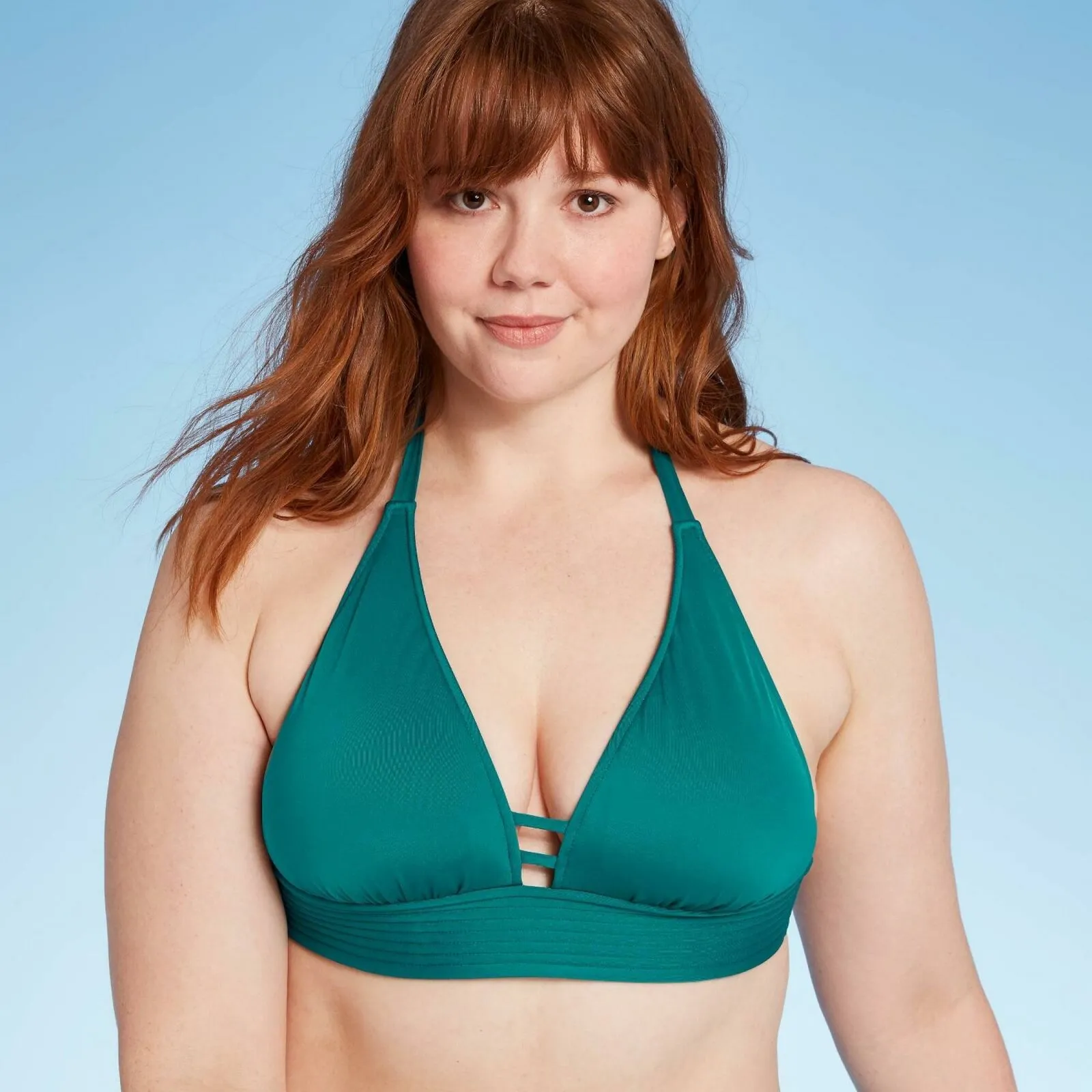 Kona Sol Women's Triangle Bikini Swim Top