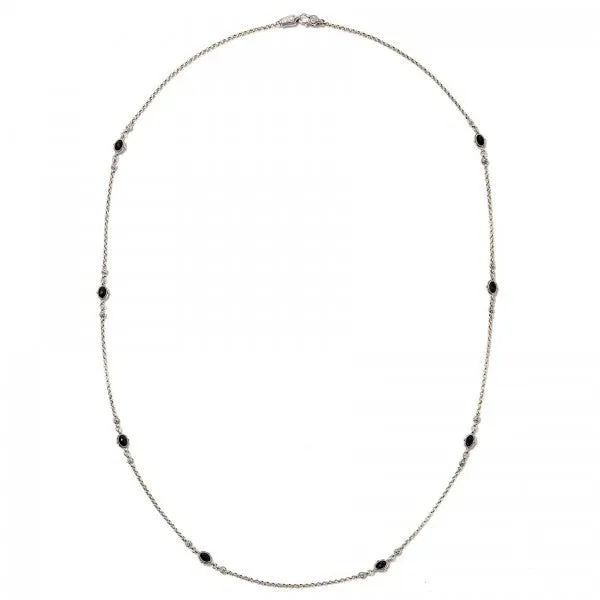 Konstantino Women's Sterling Silver & 18k Gold Necklace With Crystal Corundum Spacers