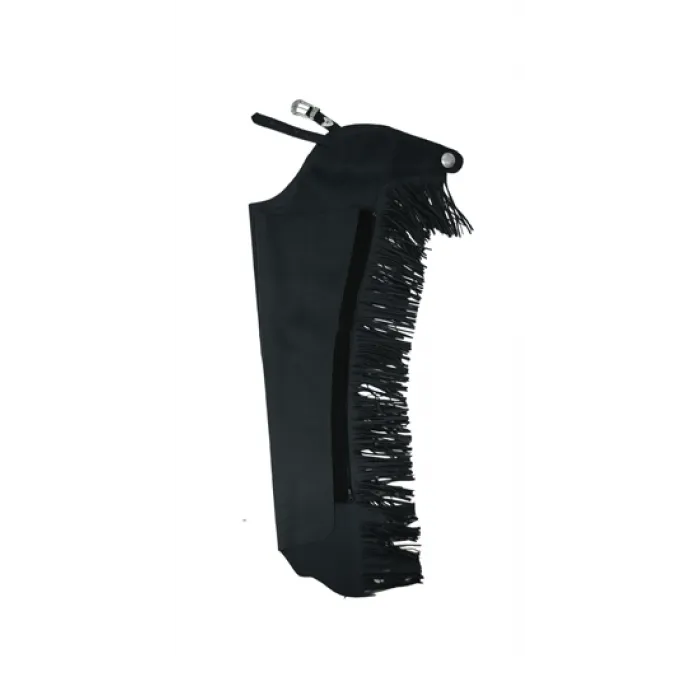 Ladies’ RHC Ultra Suede Leather Fringe Western Chaps