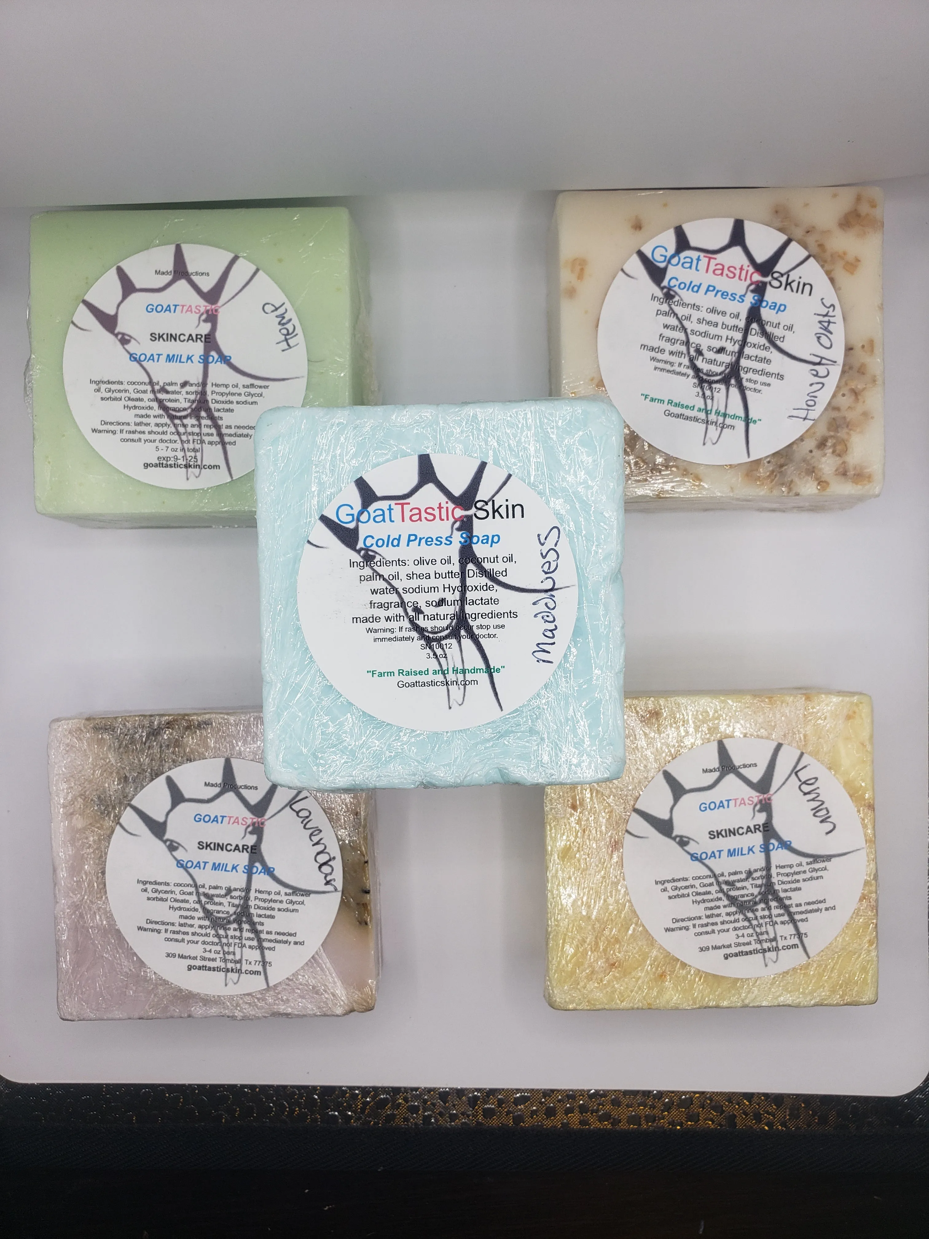 Lavender Goat Milk Soap- Calming & Moisturizing