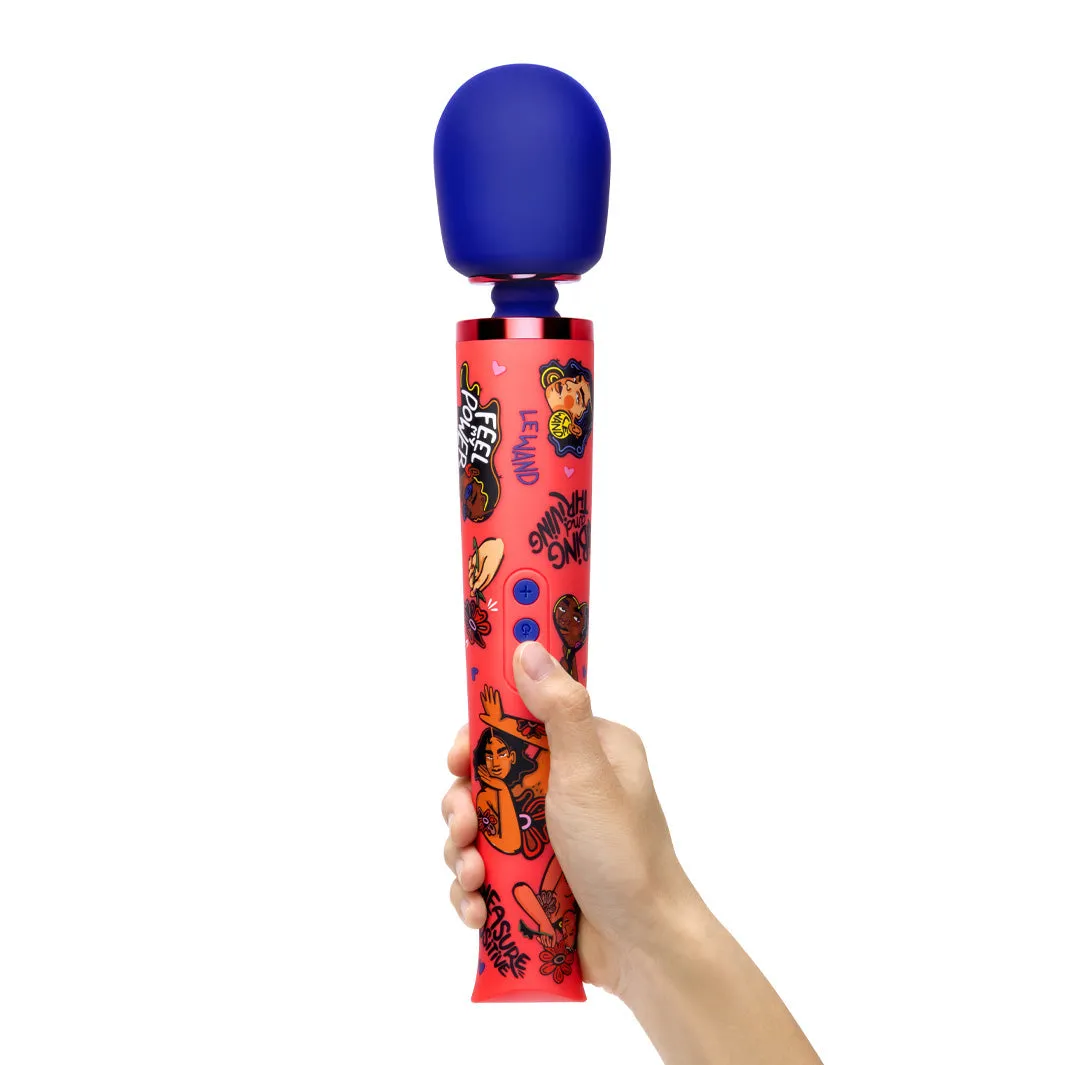 Le Wand Feel My Power 2022 Kelly Malka Edition Wand Massager