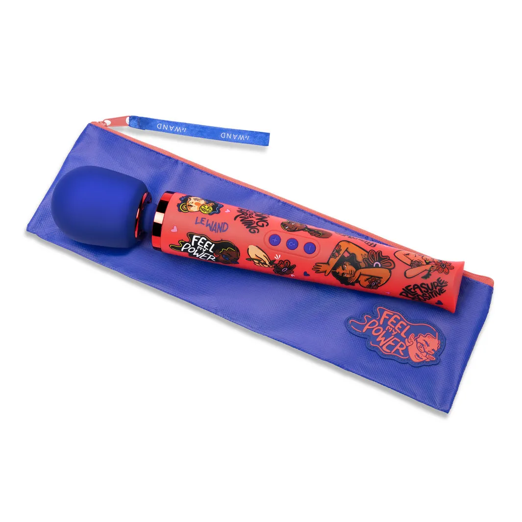 Le Wand Feel My Power 2022 Kelly Malka Edition Wand Massager