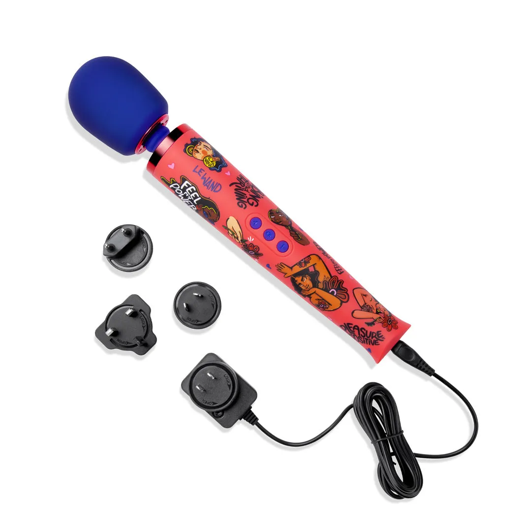 Le Wand Feel My Power 2022 Kelly Malka Edition Wand Massager