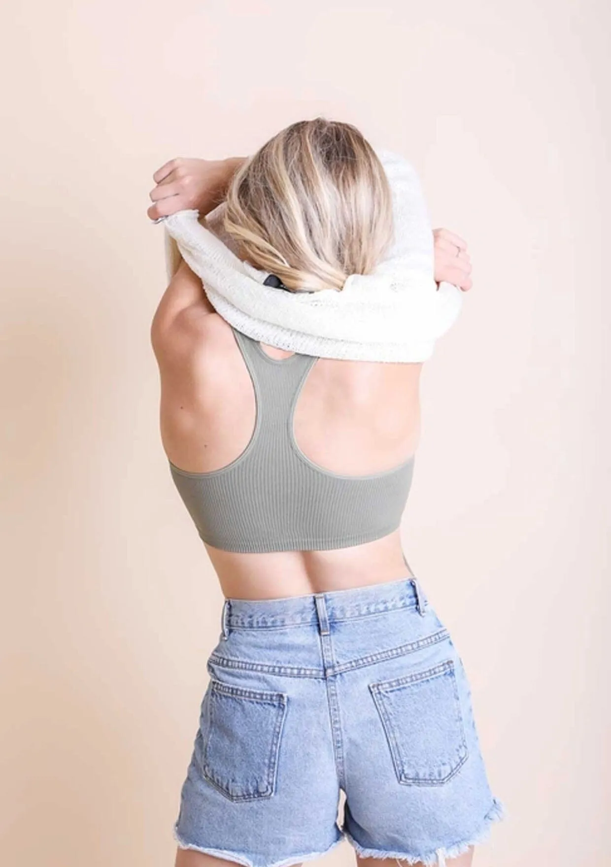 Leto Accessories Racerback Bralette